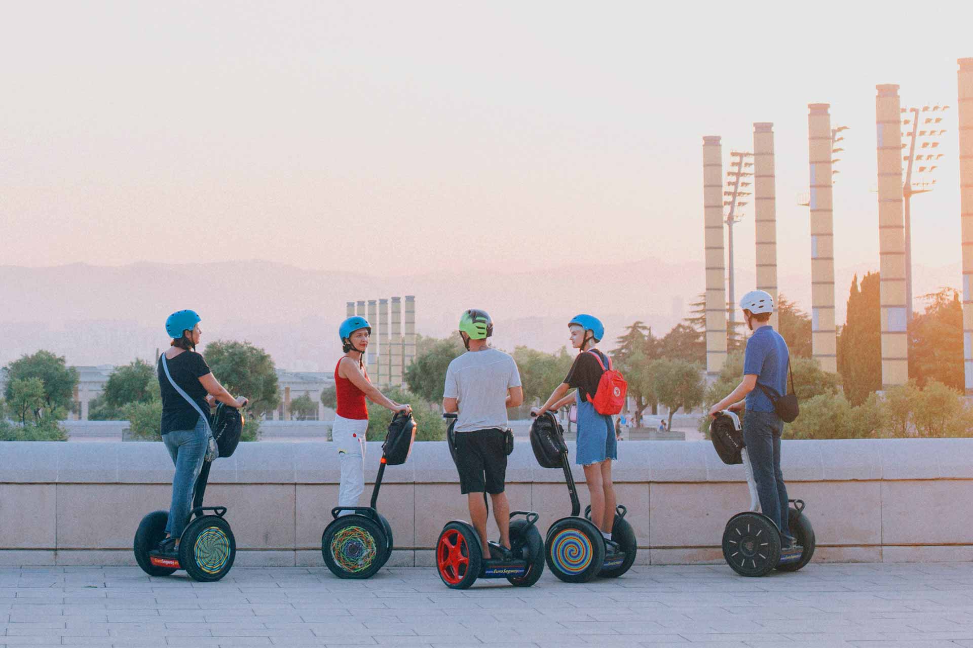 Gran tour en segway por Montjuïc - Barcelona Segway tours